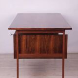 Rosewood desk by Gunnar Nielsen Tibergaard for Tibergaard, 1960s