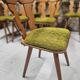 Lot  8 chaises bistrot 1970"