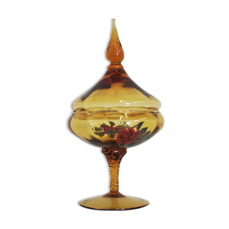 Bonbonnière en verre de Murano, 1950