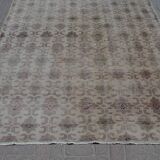 6x9 ft handknotted Turkish rug - rugs for living room bedroom