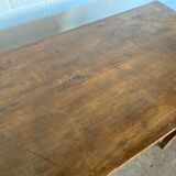 Solid oak desk with 1 drawer 90x48cm