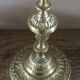 Candle holder brass corolla decor candle