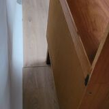Vintage teak multifunctional bookcase 1960 DK
