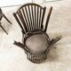Set of 6 chairs Bistrot Baumann ref 22 curved wood
