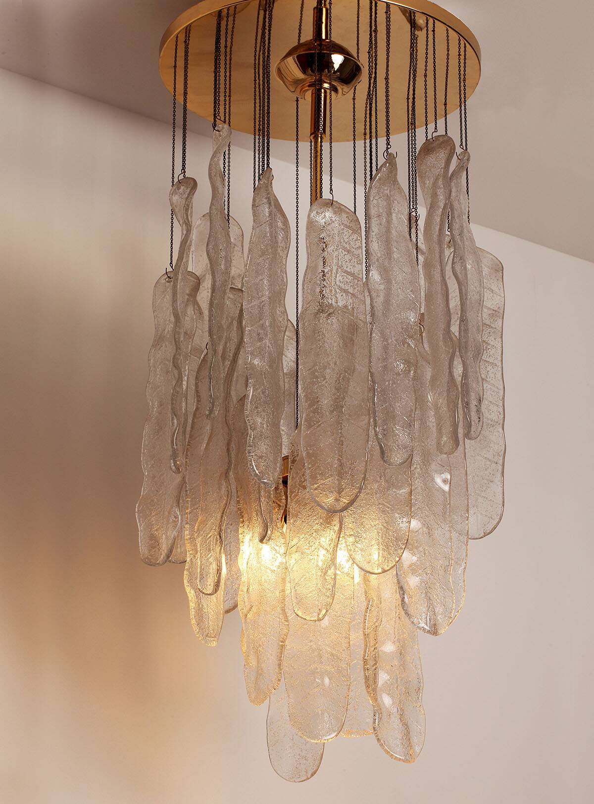 Murano waterfall lamp