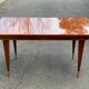 Table à manger scandinave extensible bois et palissandre laquée 230cm