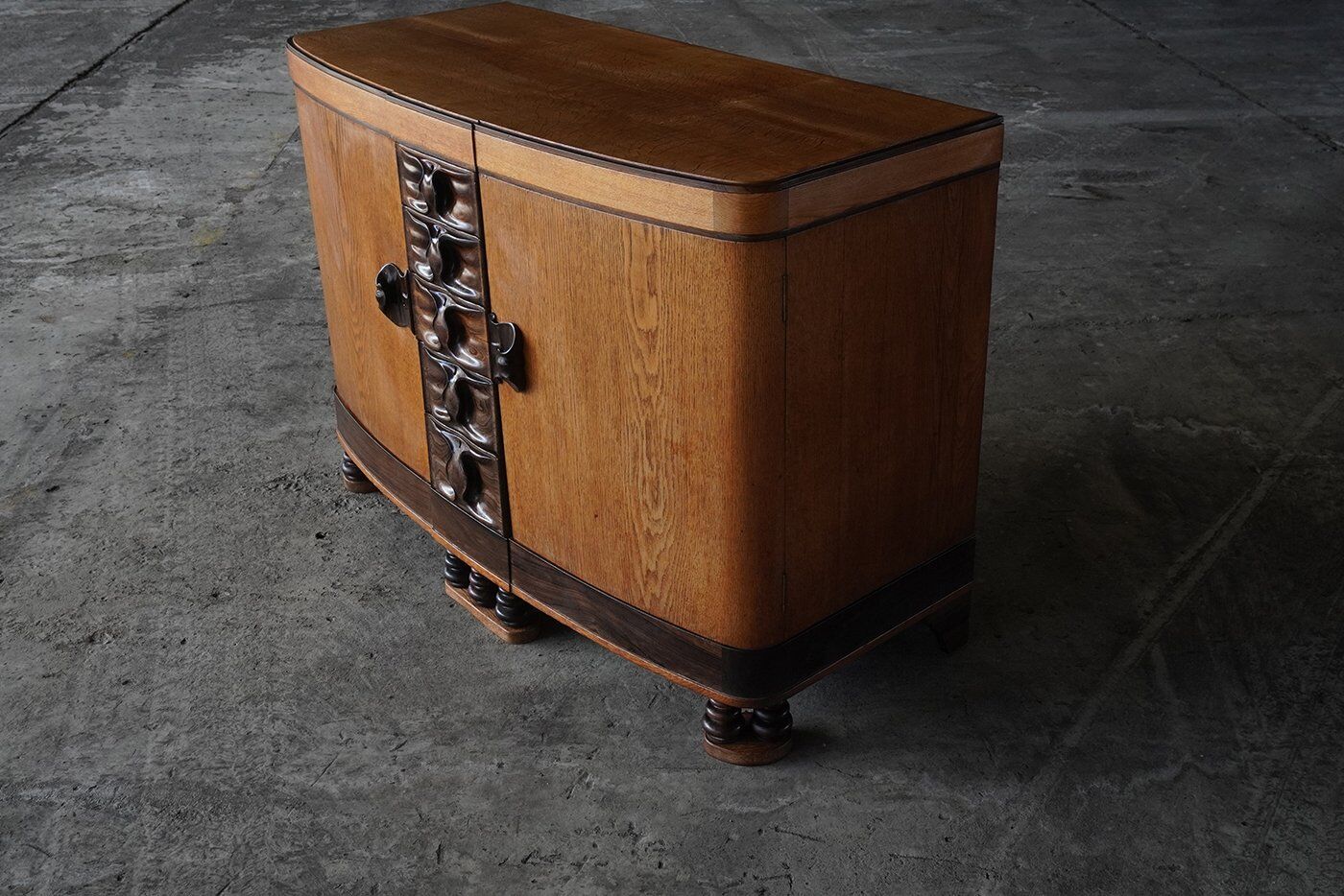 Amsterdamse School Cabinet by Willem Rädecker, Netherlands, 1920s