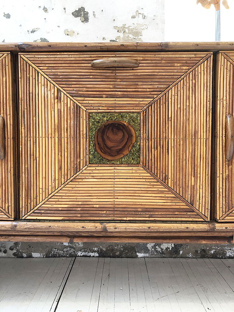 Tropicalist rattan sideboard 60