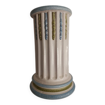 Art Deco column in ceramic