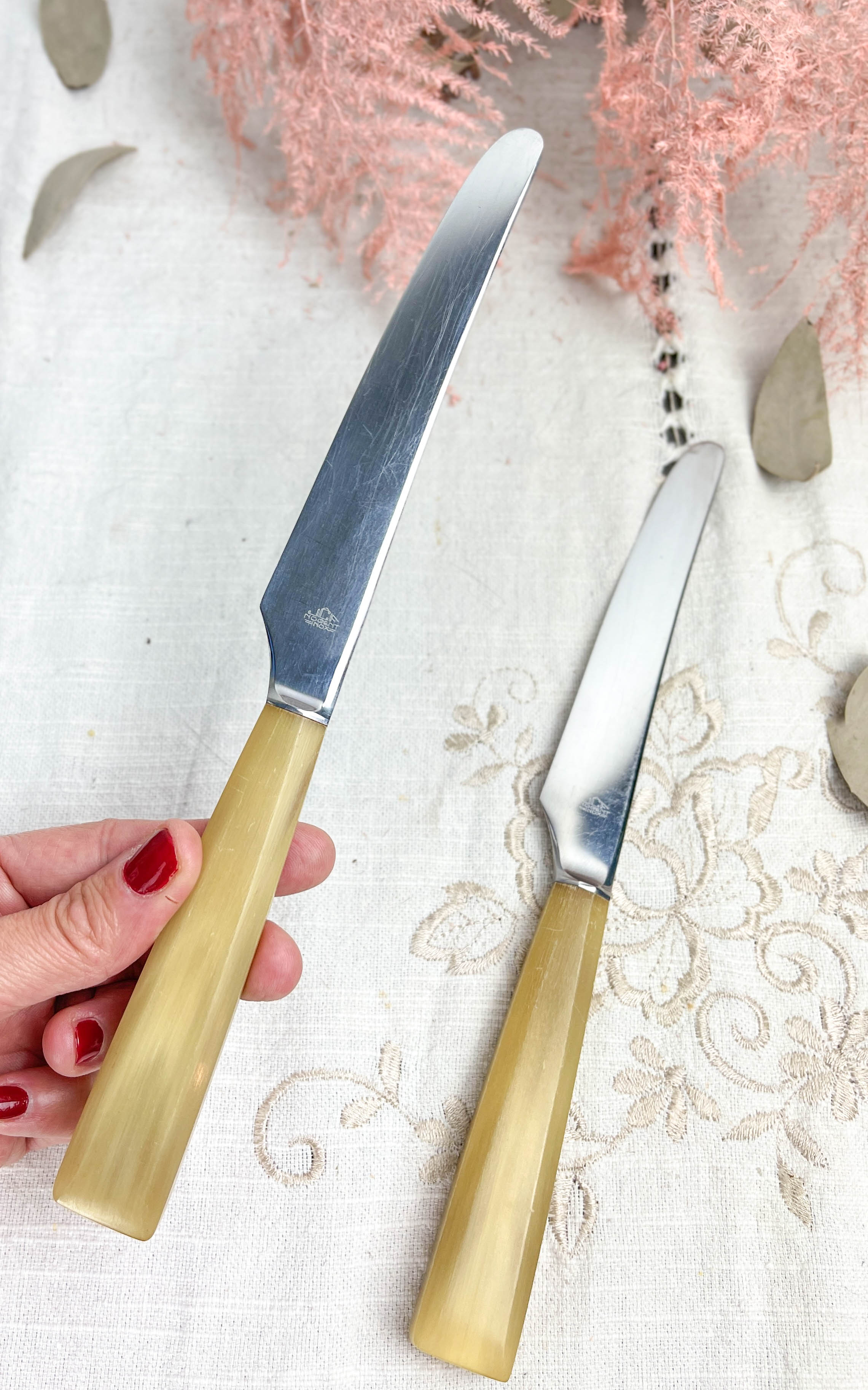 12 vintage nogent knives