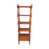 Natural wooden foot shelves