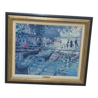Monet painting reproduction