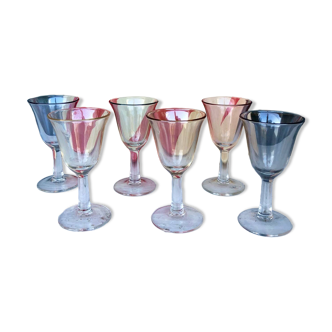 Luminarc vintage alcohol glass set