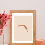 Diving illustration