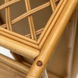 Bamboo Coffee Table with Pine Wood Top