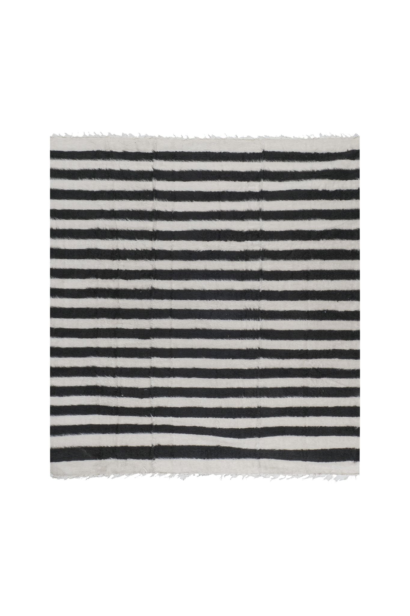 Vintage Turkish rug from Oushak, hand-woven 223x239 cm