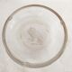 Crystal lion ashtray Val Saint Lambert