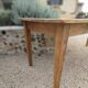 Solid oak farmhouse table 220 X 80 cm