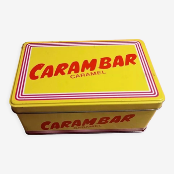 Boite métallique carambar