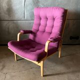Vintage Ingrid armchair model by Bruno Mathsson for Dux Sweden