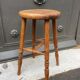 Pair of vintage rustic stools