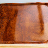 Wood imitation serving tray