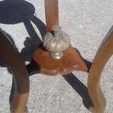 Harness Walnut massif and panache in bronze time Napoleon III