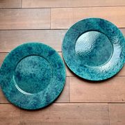 2 dishes 31cm Molin - Vintage