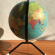 Luminous globe of Cartes Taride editions - 1960s