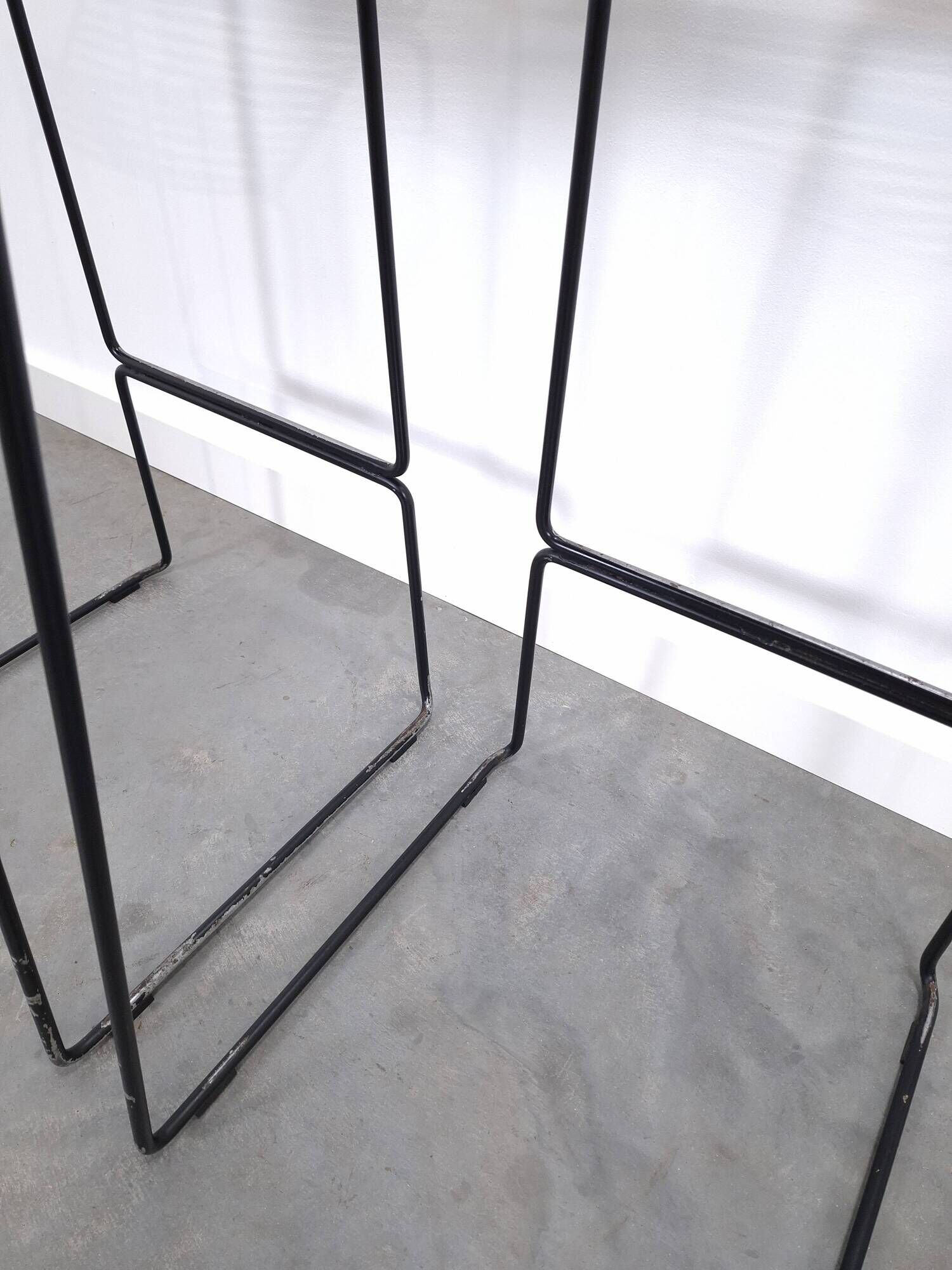 Set 4 x Zwarte HAY barkruk, Hee Welling