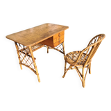 Vintage desk and chair