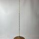 Lampe à Suspension Pencil Split Reed, Rotin, Bambou et Laiton, Italie, années 1970