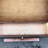 Pair of bedside tables, end of vintage sofa, old 1950