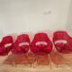 Papatya Opal Red Chair
