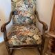 8 chairs and 1 Louis XIII style armchair handmade.