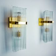 Paire d'appliques de la maison Sciolari pour Lightolier, Italie, 1970