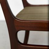 Chaise par Ole Wanscher en acajou pour Poul Jeppesens, Rungsted 1950