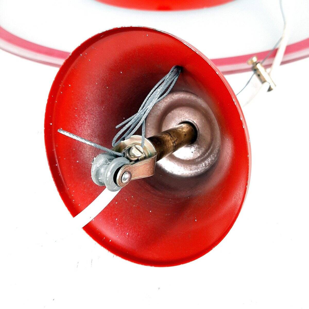 Red Suspension Mid-Century, Italy, 1960s