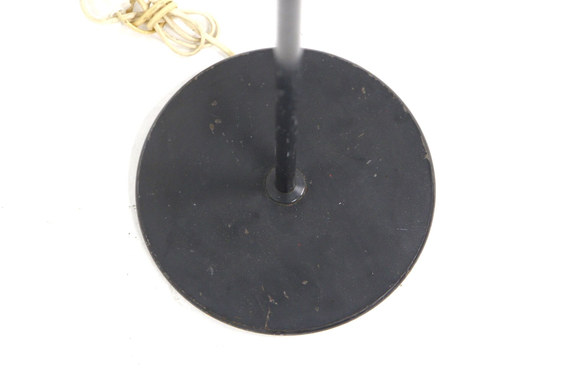 Scandinavian metal floor lamp, Bergboms, Sweden, 1950