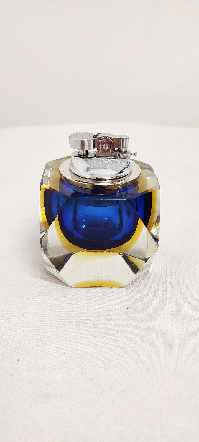 Briquet en verre de Murano, Italie, années 1960.