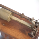 Vintage scale, wood and brass scale, interior decoration, old doctor's scale