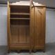 Art Deco oak sculpted wardrobe - Flemish workshop circa 1930