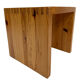 Vintage side table Ate van Apeldoorn, Pine wood 1970s