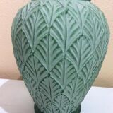 Conical terracotta vase
