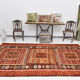 Primitive turkish kilim rug 311x187cm