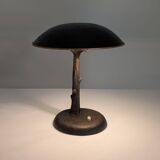 Hammered Copper Sculptural Lamp in the Shape of a Tree, Mid-Century Modern
