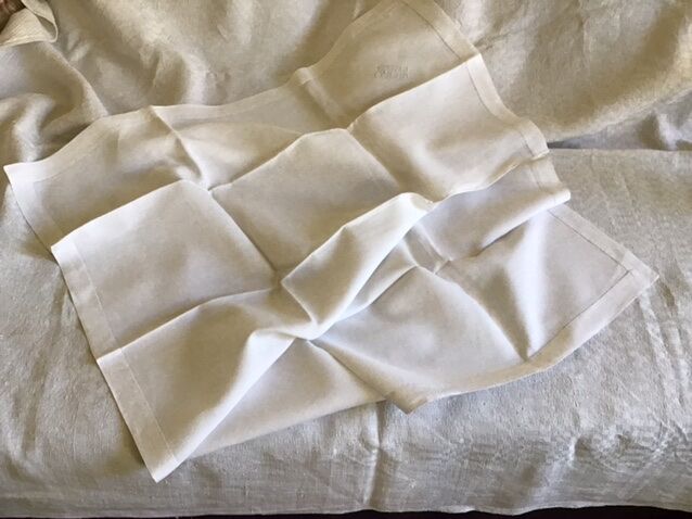 Tablecloth marked JAS