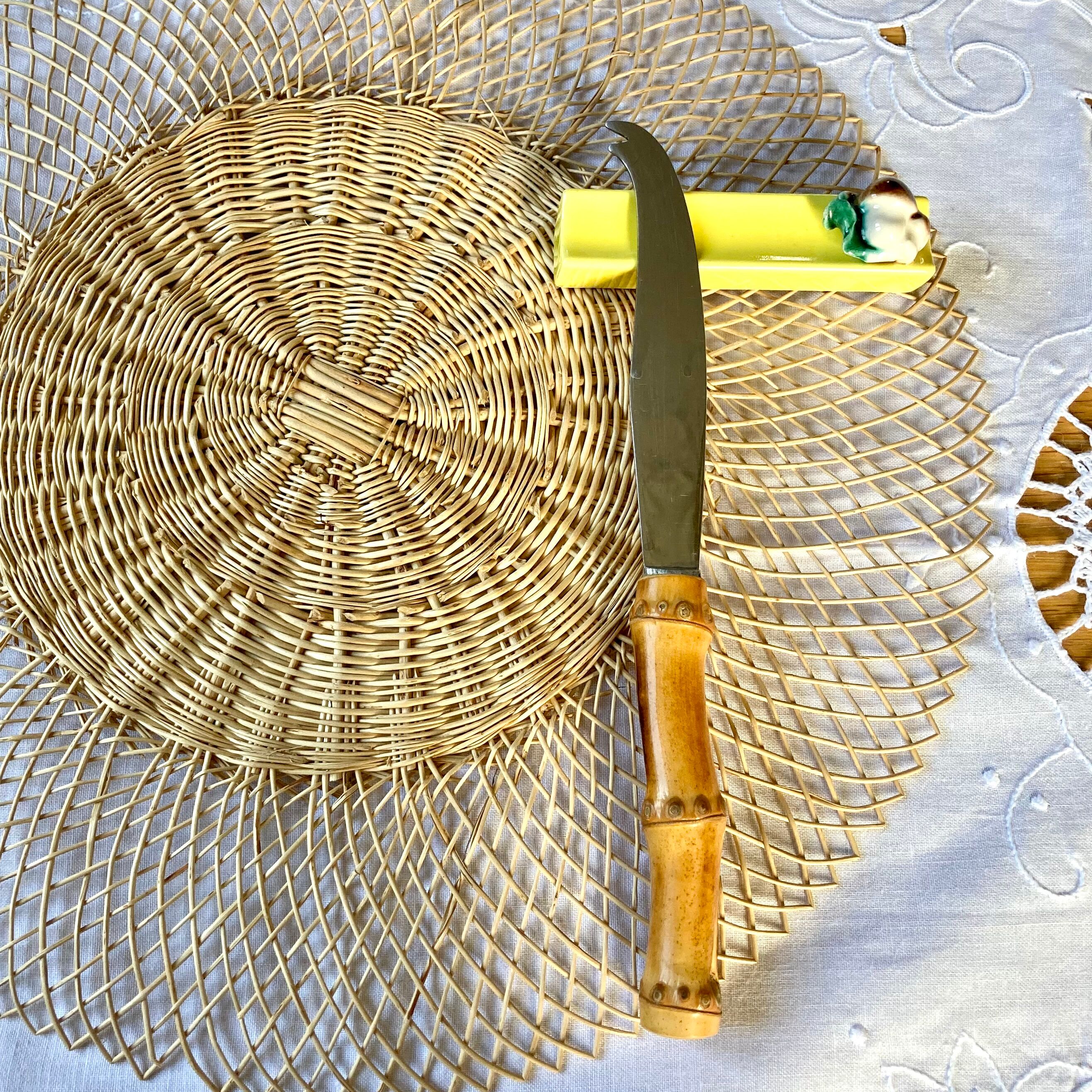 Box of 12 ceramic knife holders slip 50s