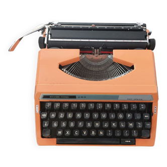Silver-Reed 280 vintage orange typewriter