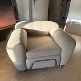 Italian tubular club armchair 1970